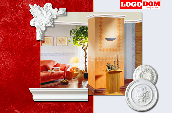 LOGODOM - Первази,  розетки и пана за тавани и стени